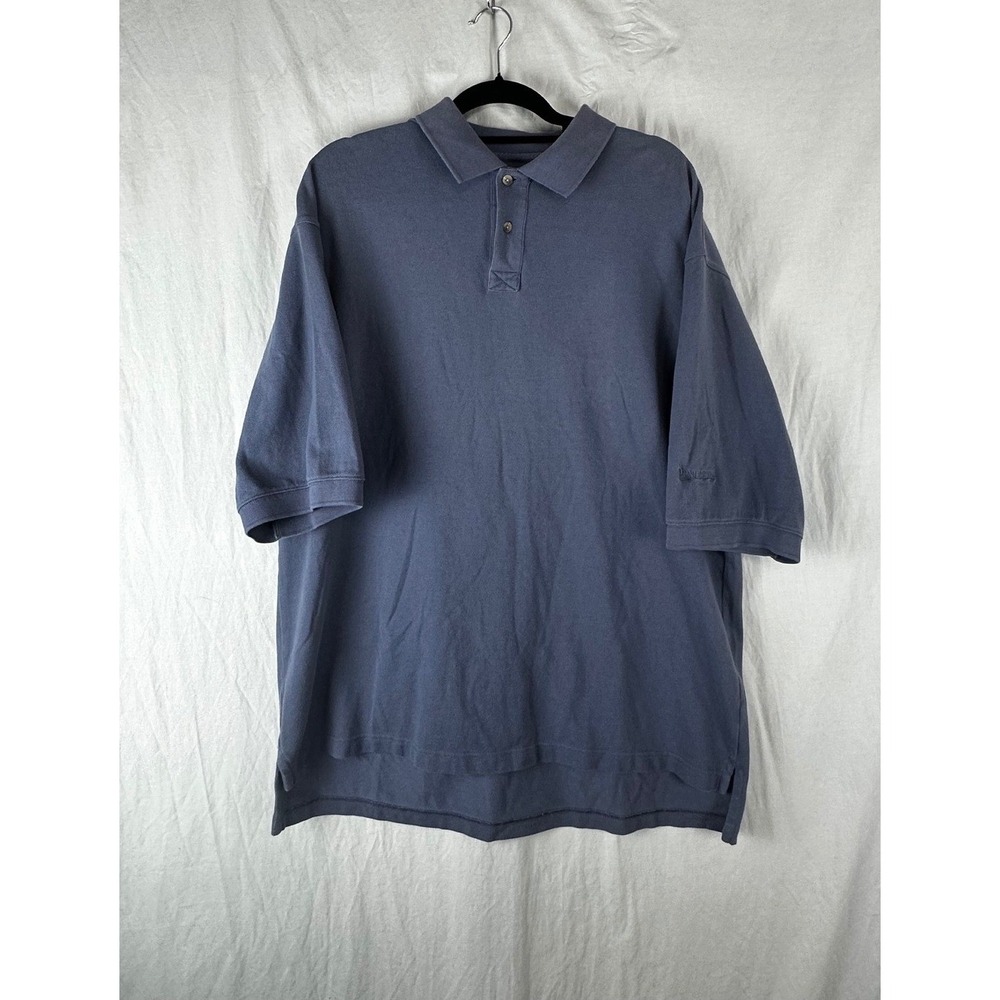 Vintage PENDLETON Woolen Mills 100%‎ Cotton Short Sleeve Polo Shirt XXL